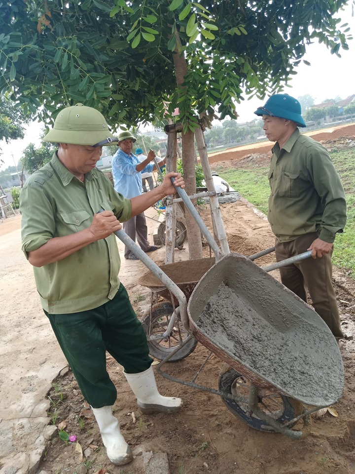 Cựu chiến binh xã Xuân Trường phát huy vai trò trong xây dựng Nông thôn mới