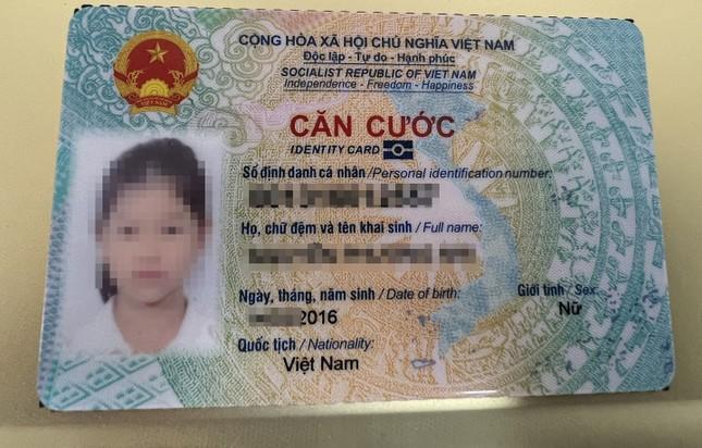 Hướng dẫn cách làm thẻ Căn cước online cho trẻ dưới 6 tuổi